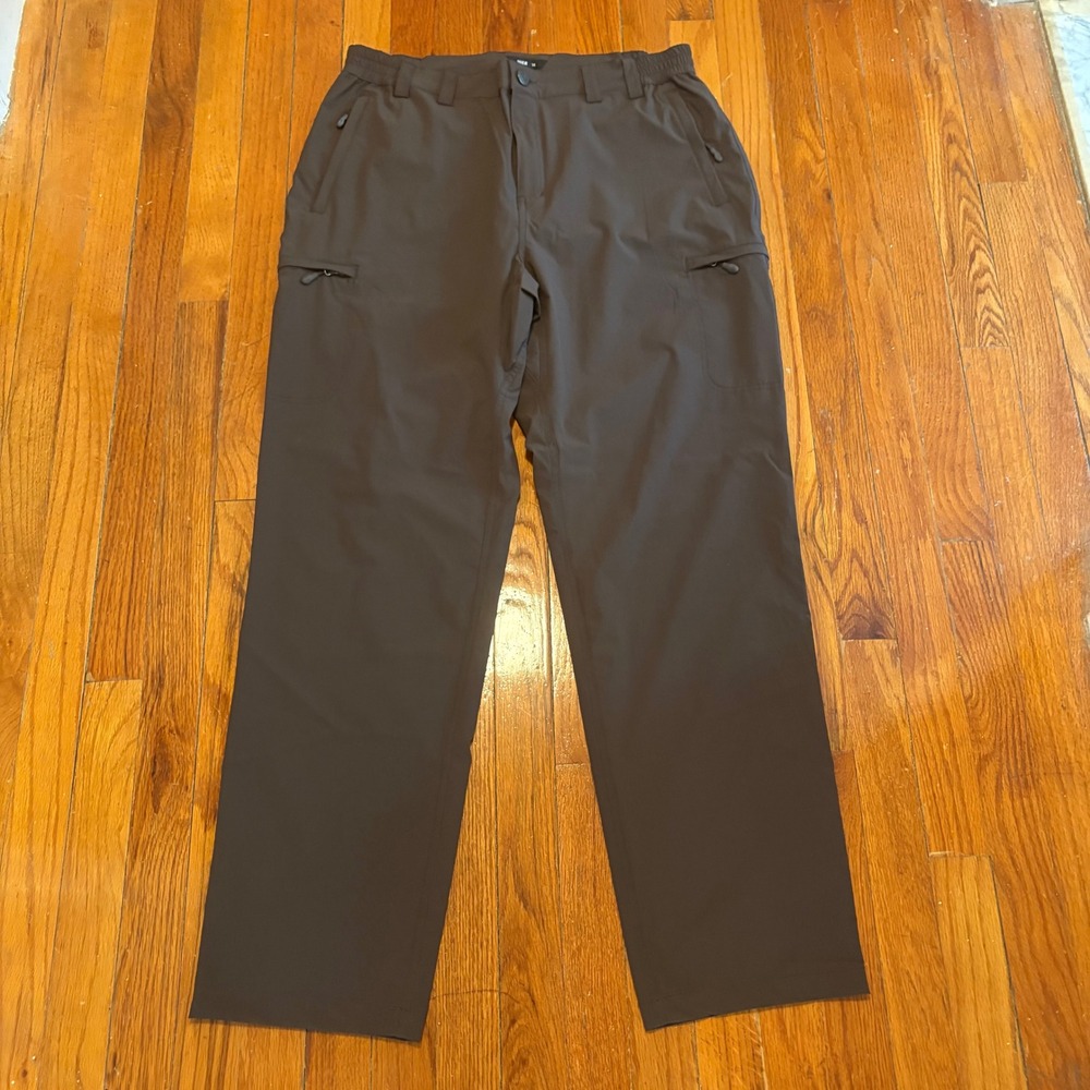 MIER Womens 14 Cargo Pants Brown Hiking Outdoor Cargo Lightweight Hiking